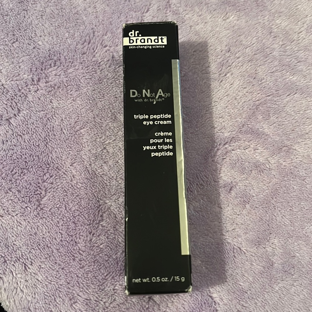 Dr. Brandt Do Not Age DNA Anti-aging Triple Peptide Eye Cream - 0.5oz New in Box
